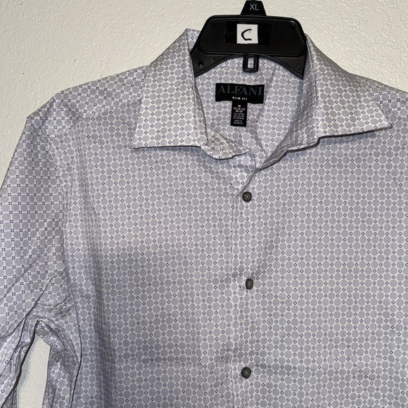 New Alfani Button Down Shirt - Picture 5 of 16